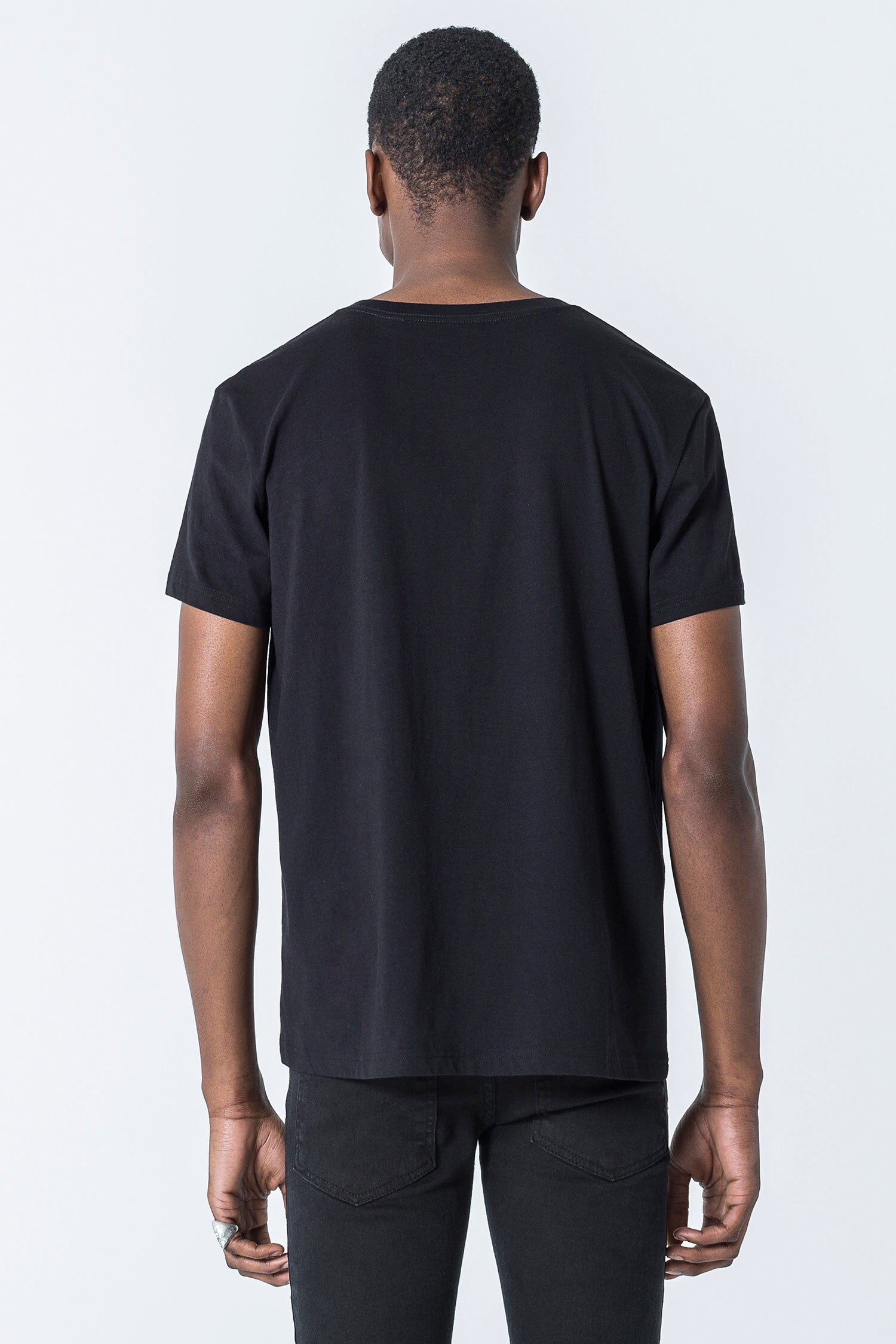 CHEAP MONDAY: STANDARD SKULL STRIPE TEE - 85 86 eightyfiveightysix