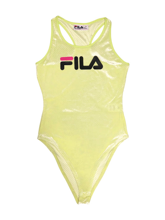 fila velvet bodysuit - 8586 LIME