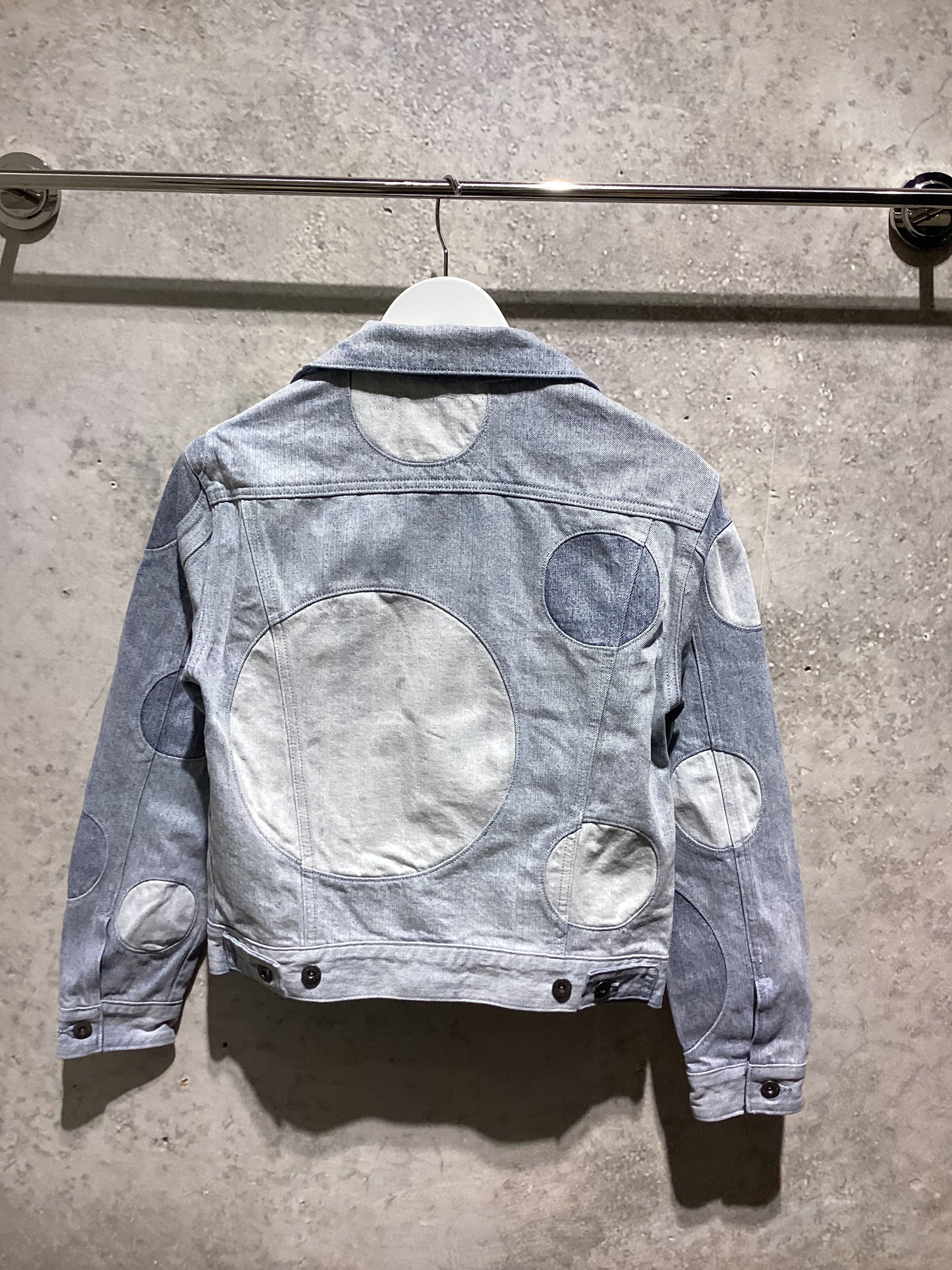 LEVIS: JAPANESE DENIM JACKET (back view)