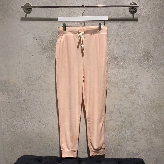8586: THERMAL LOUNGING BOTTOMS pink