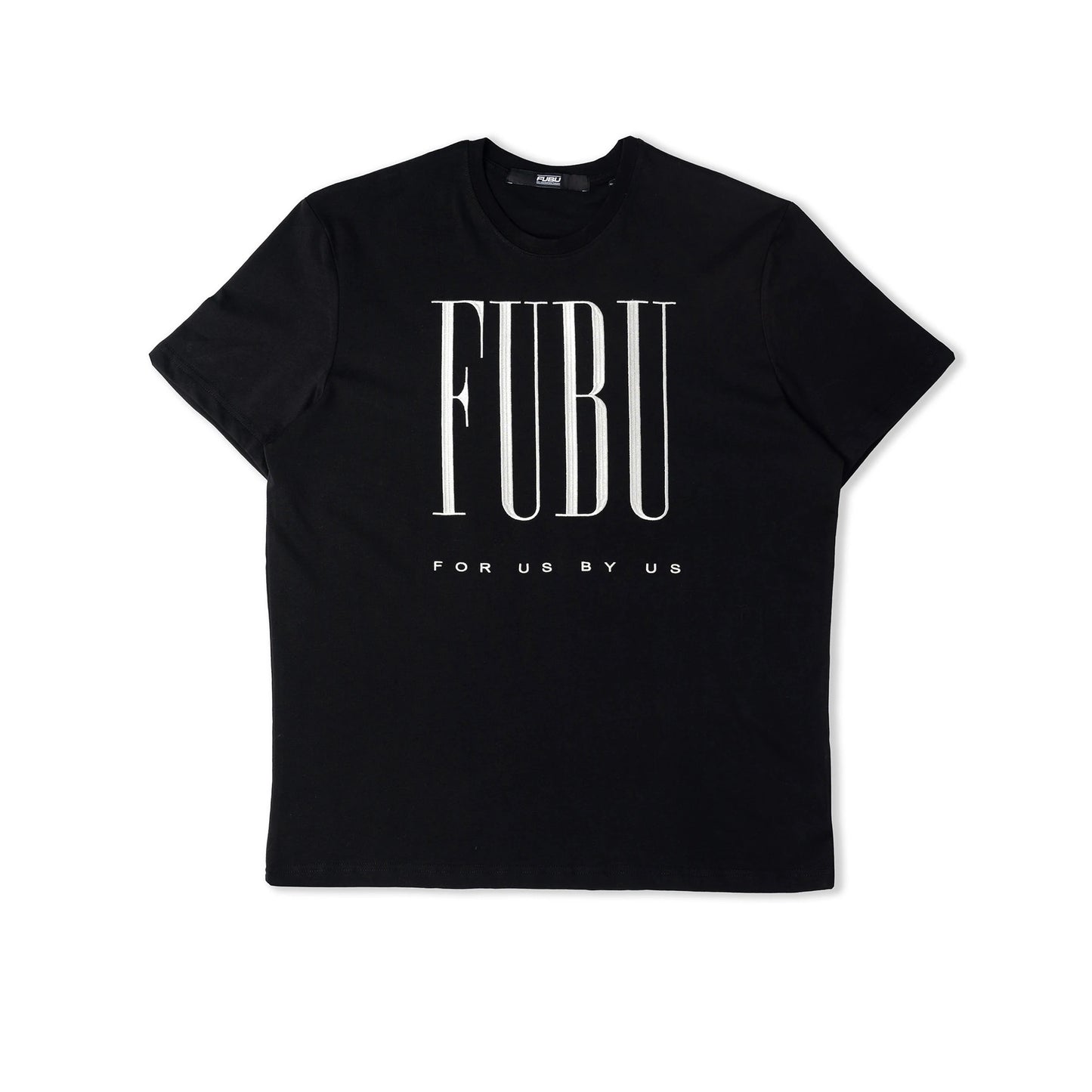 FUBU BLACK LOGO TEE - 8586