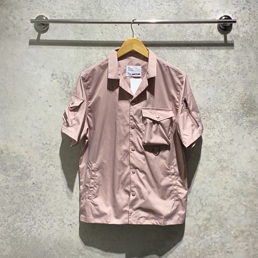 EPTM: SNAP BUTTON SHIRT DUSTY PINK