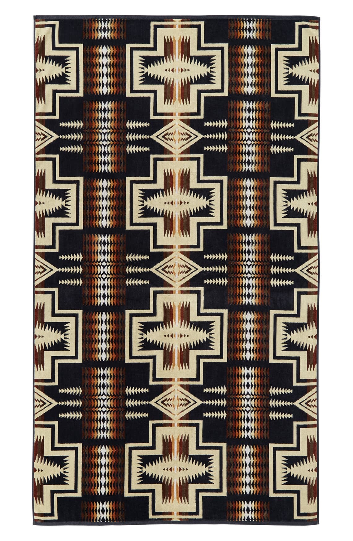 PENDLETON : HARDING JACQUARD SPA TOWEL BLANKET