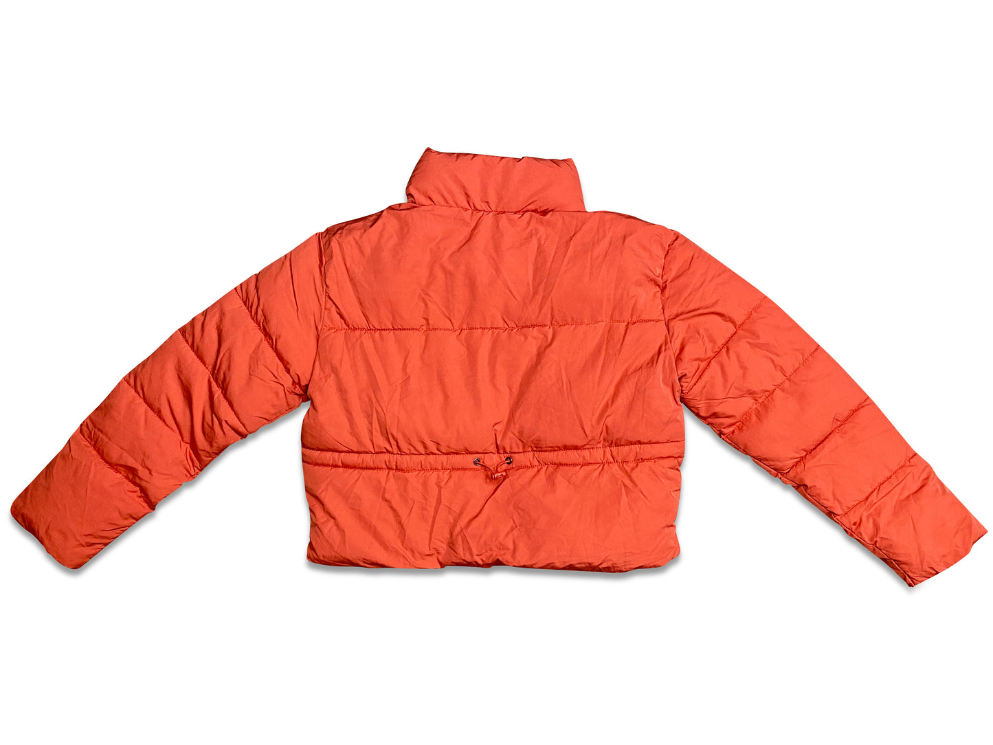 womens chili cropped puffer jacket - 8586