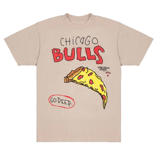 Tan AFTER SCHOOL SPECIAL CHICAGO BULLS NBA t-shirt - 8586