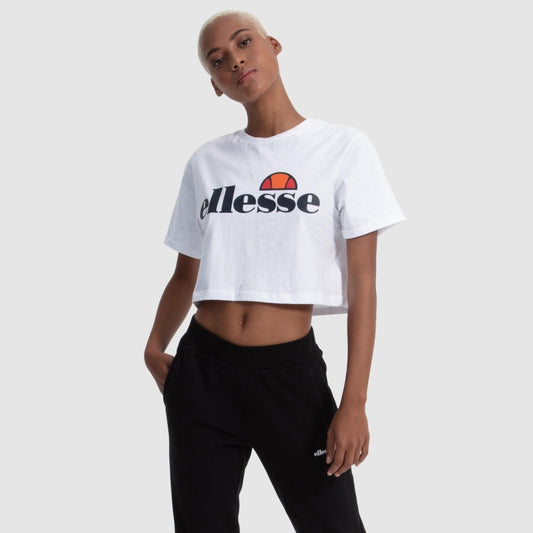 ellesse white Alberta crop tee - 8586