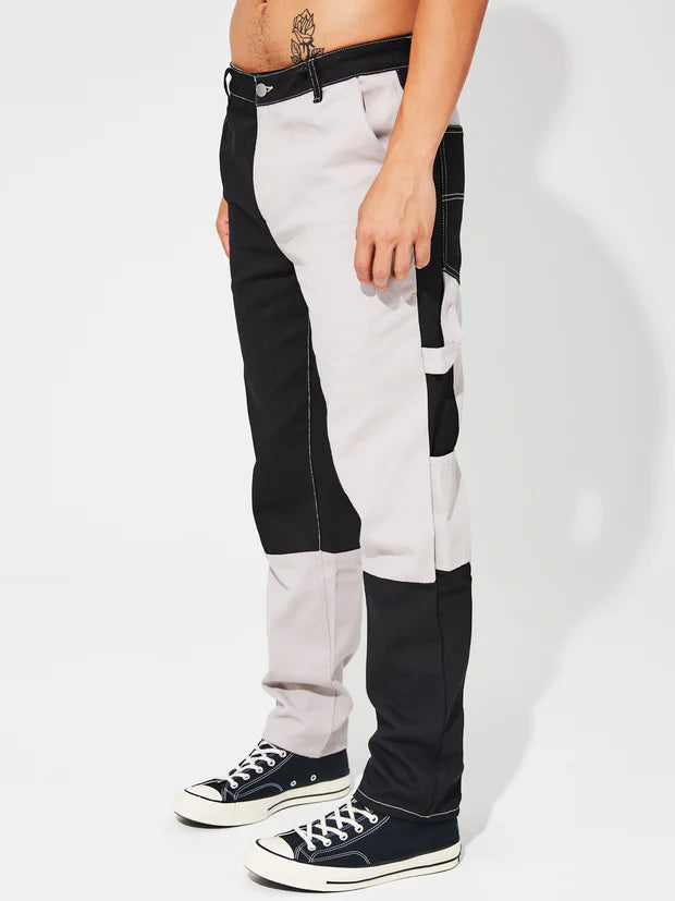 WESC: COLORBLOCK CARPENTER PANTS