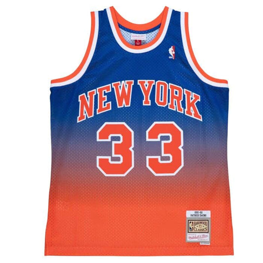 MITCHELL & NESS: NEW YORK KNICKS FADEAWAY JERSEY