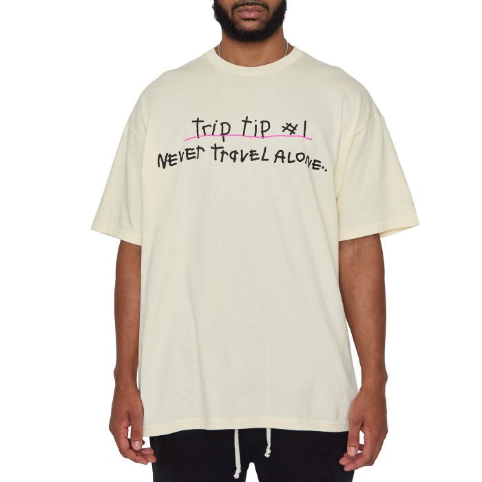 AFTER SCHOOL SPECIAL: TRIPPY TEE OFF WHITE