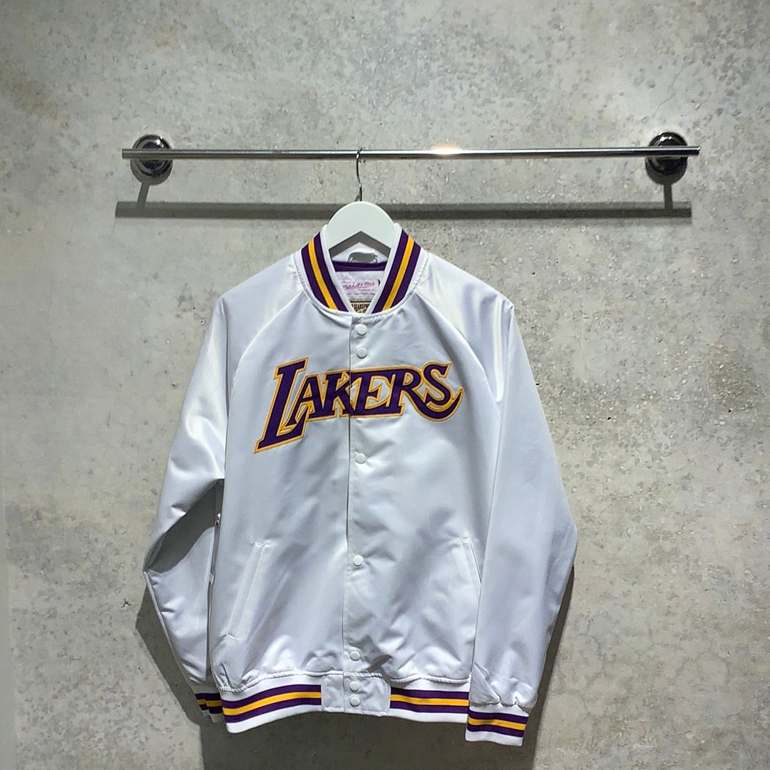 MITCHELL AND NESS: NBA LAKERS LIGHTWEIGHT JACKET