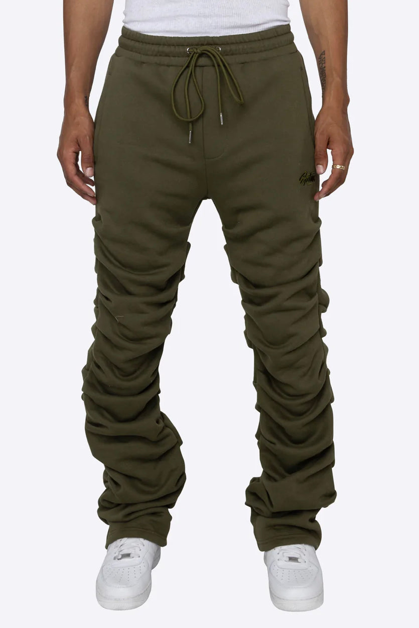 EPTM: STACKED FLARE SWEATPANTS