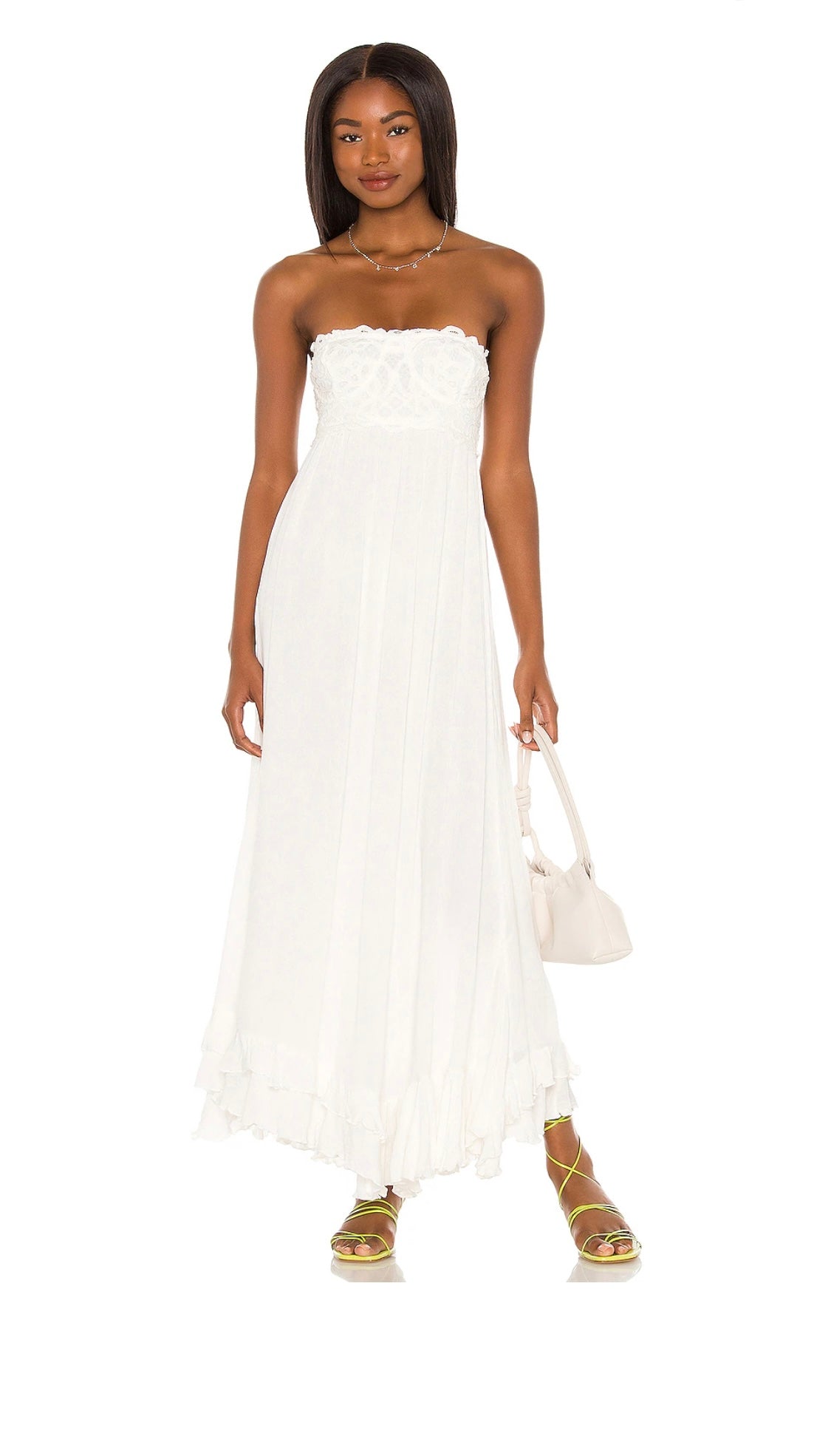 free people corset dress Adella Maxi - Ivory Color:Storm Grey Cosplay Costume Black Anime inspired bodice and A beach maxidress