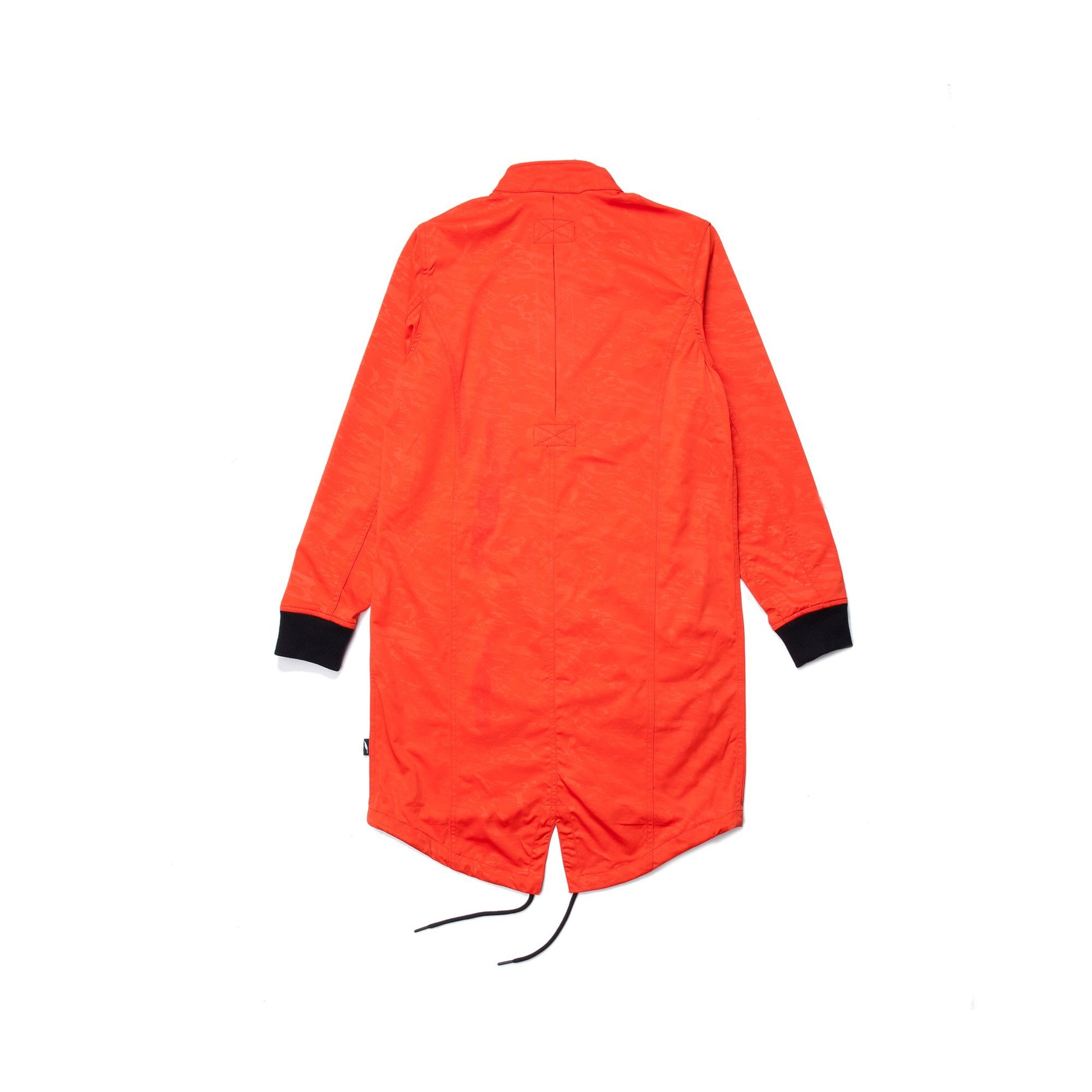 PUBLISH BRAND: YAIR ORANGE TRENCH COAT JACKET - 85 86 eightyfiveightysix