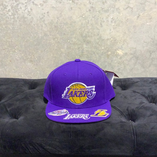 NBA FRONT FACE SNAPBACK LAKERS