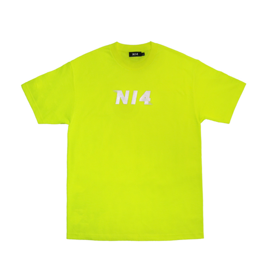 NI4: NEON YELLOW REFLECTIVE TEE