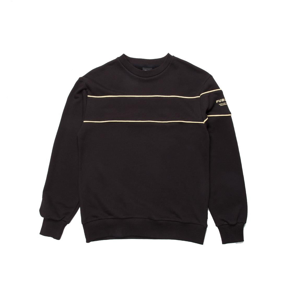 PUBLISH: JEROME BLACK CREWNECK SWEATER - 85 86 eightyfiveightysix